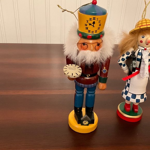 3 Vintage Michael WOLFE  Fine Nutcrackers Nutcracker Ornaments - Picture 2 of 9